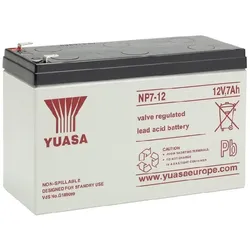 Yuasa NP7-12 12V 7Ah USV-Batterie