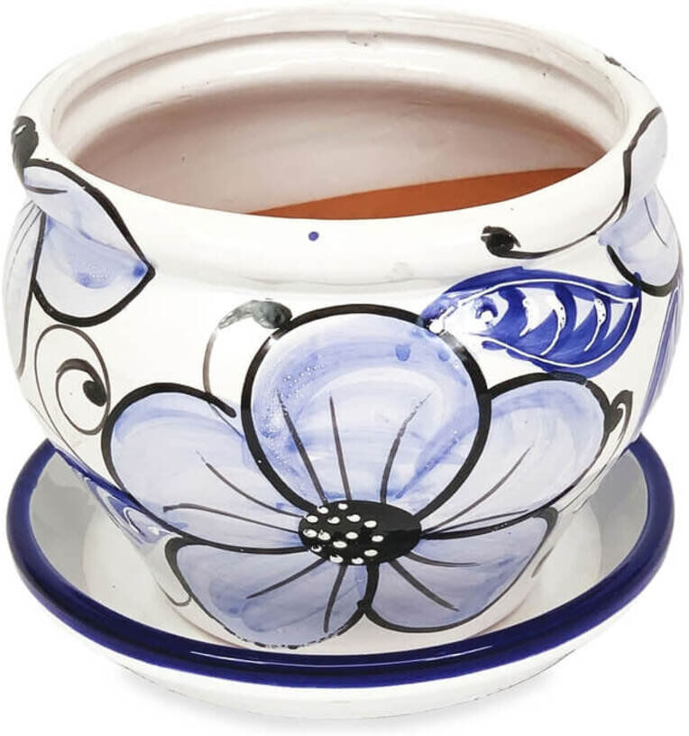 Rosalind Wheeler Daegyn Handmade Pot Planter 21cm H X 25cm W X 25cm D