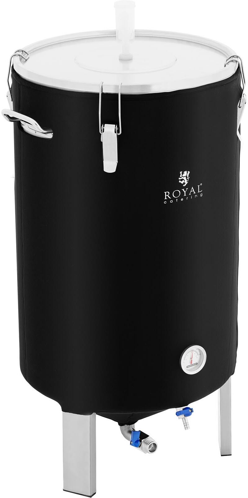 Royal Catering Conical Fermenter - 70 L - 0 - 40 °C - stainless steel - with insulating cover RCBM-70ICF