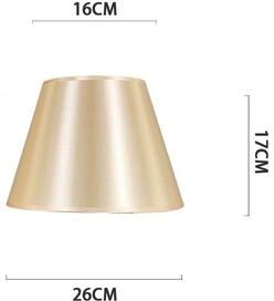 Uplift Essentials Nordic Style Cloth Chandelier Lamp Shade For E27 Bedside Table Ceiling Wall And Floor Lamps 2