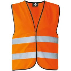 Korntex Unisex Basic Warnweste Warnschutz-Weste KXVW signal orange 5XL