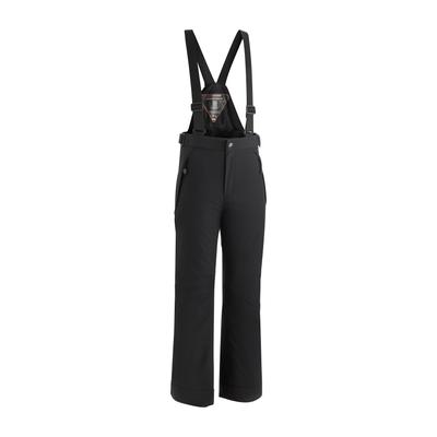 Skihose MAIER SPORTS "Maxi big", Kinder, Gr. 116, Normalgrößen, schwarz, 100% Polyester, Hosen Skihose, Mitwachsend, warm, wasserdicht, weiter Schnitt