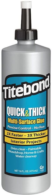 Franklin International Titebond Multiflächenleim - Quick & Thick 473 ml