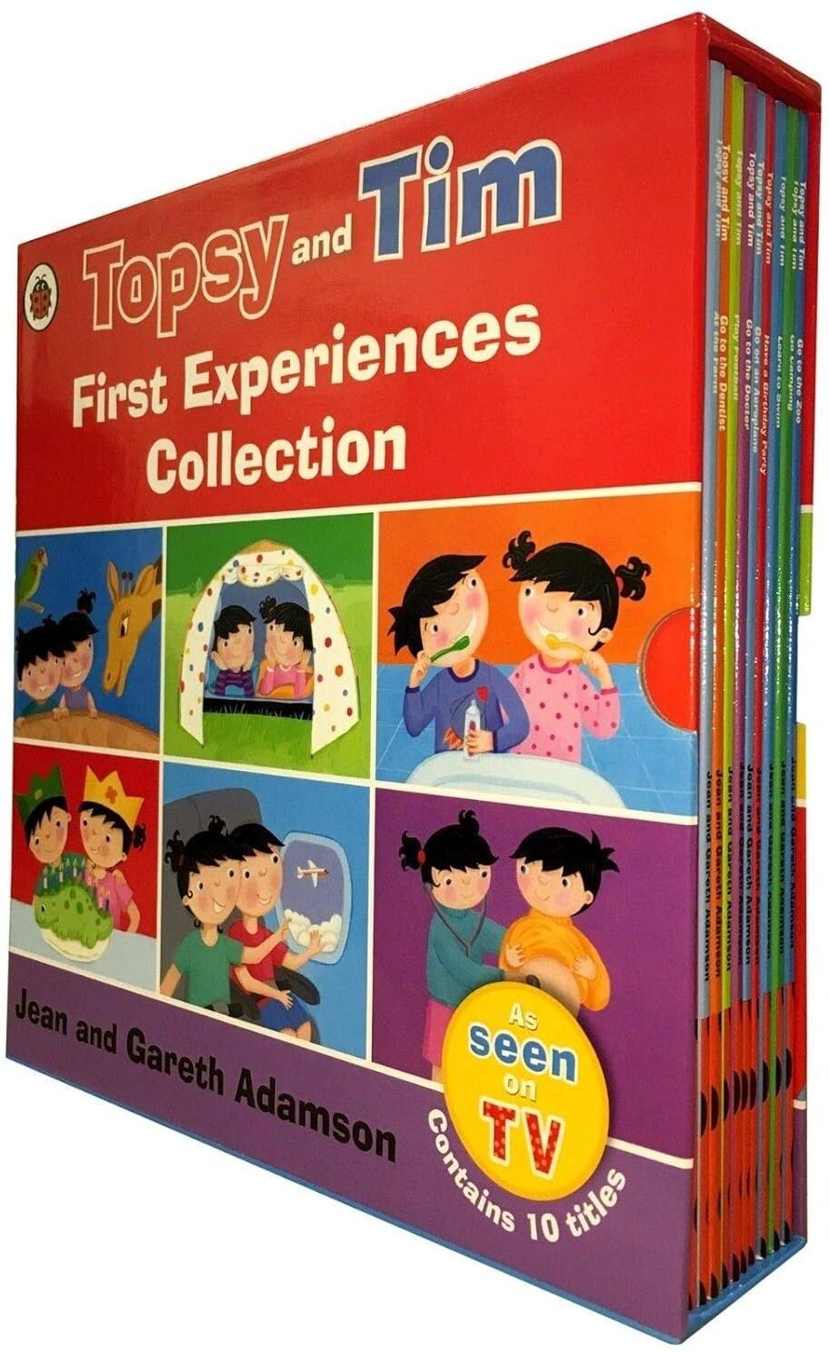 Ladybird Topsy And Tim First Experiences Collection 10 Books Set (Have Itchy Heads, At the Farm, Go to the Dentist and MORE)