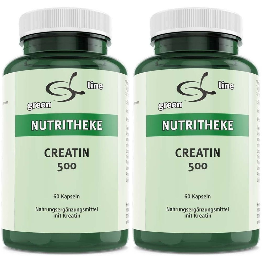 Creatin 100% 500Mg x2 2x120 St Kapseln