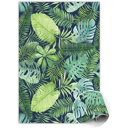 VINYL TEPPICH 100x150 cm Tropische Blätter