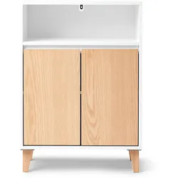 Tchibo - Sideboard mit 2 Türen und offenem Fach - 60x30x85cm - braun -