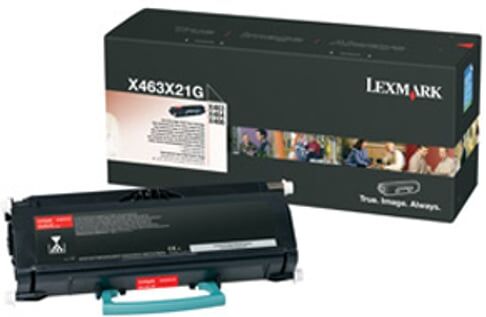 Lexmark X463H21G toner preto