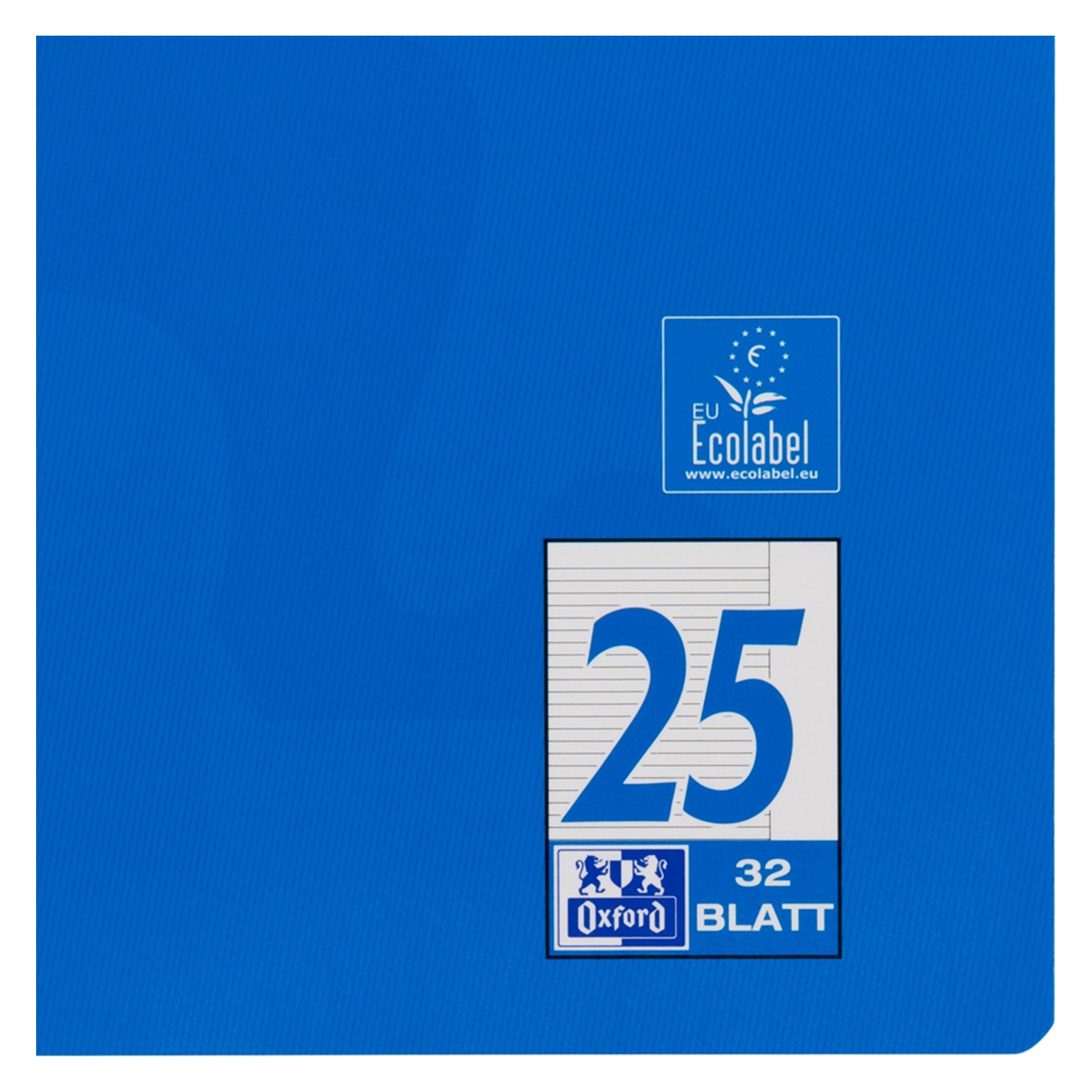Oxford Schulheft, A4, Lineatur 25 (A4, Liniert, Harter Einband) (100050329)