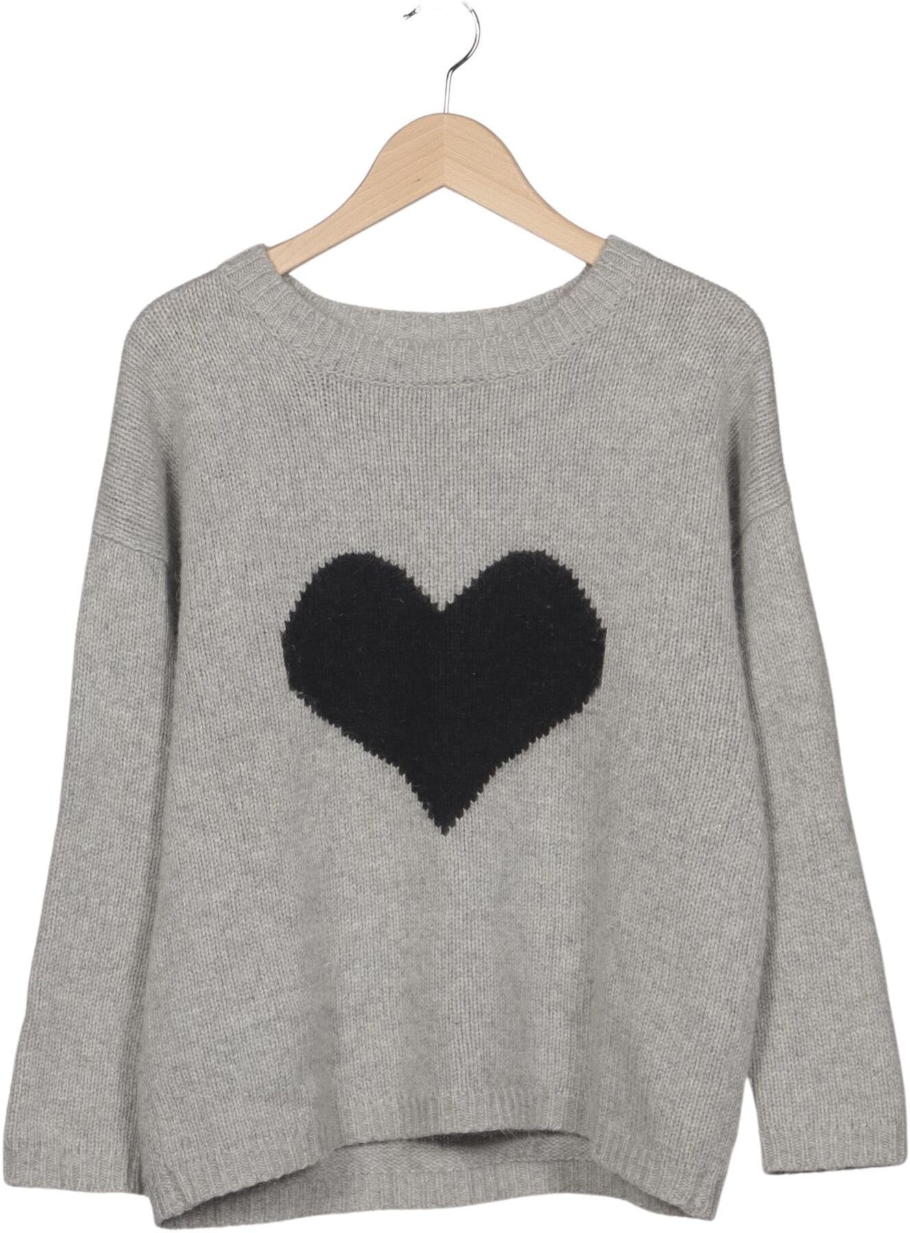 the hip tee Damen Pullover, Grau, Gr. Onesize, Synthetik / Wolle / Angorawolle / Seide - Second Hand