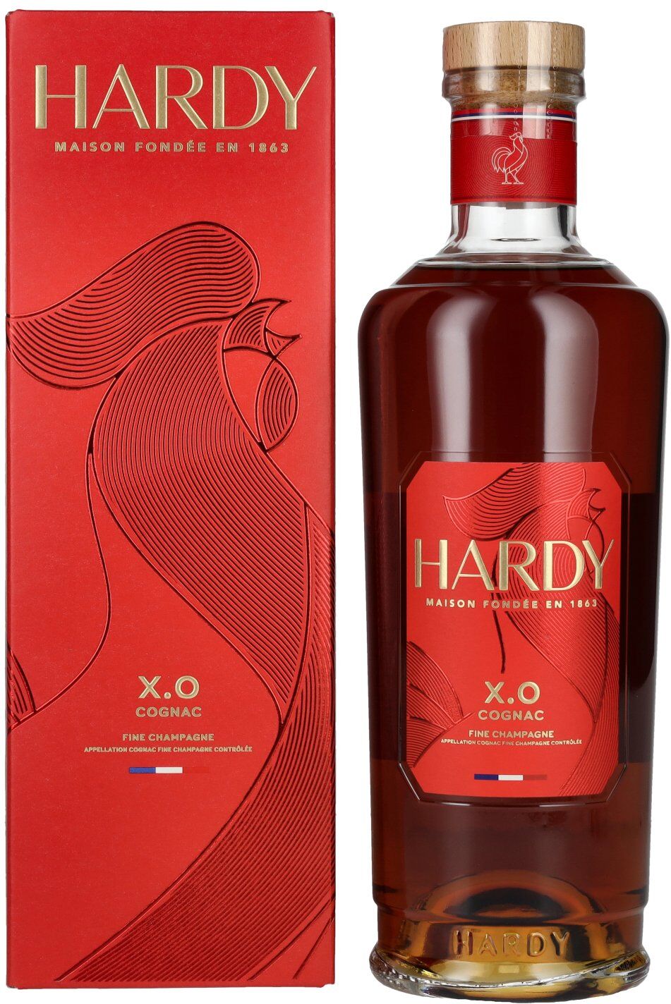 Hardy Cognac Hardy XO Fine Champagne Cognac 40% Vol. 0,7l in Geschenkbox