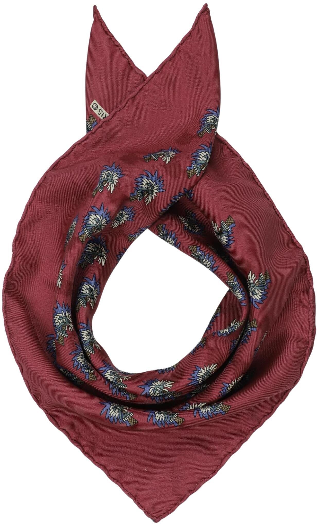 Hermès Damen Schal oder Tuch, Rot, Seide - Second Hand