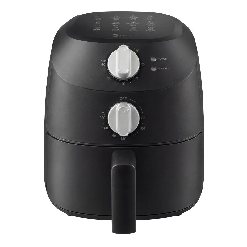Midea Airfryer 2 L, 1150 W, Zwart