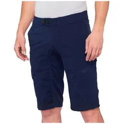 100%, Herren, Velohosen, Ridecamp Shorts (XS), Blau