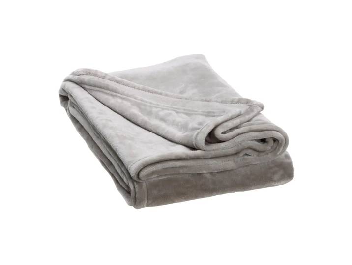 Softplaid Softy, Johann Jakob, hellgrau, Polyester