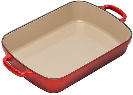 Le Creuset Signature Cerise Cast Iron 33cm Rectangular Roaster