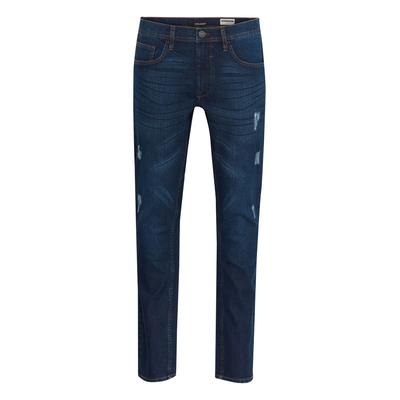 5-Pocket-Jeans BLEND "5-Pocket-Jeans BHJet", Herren, Gr. 30, Länge 34, blau (denim dunkelblau), Obermaterial: 98% Baumwolle CO. 2% Elasthan EL., Hosen 5-Pocket-Jeans