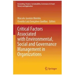Critical Factors Associated with Environmental, Social and Governance Management, Fachbücher von Marcelo Luiz Gonçalves Quelhas, Jasmim Meirio