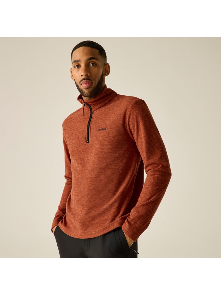 Regatta Fleecepullover "Thompson Marl" in Orange - XL