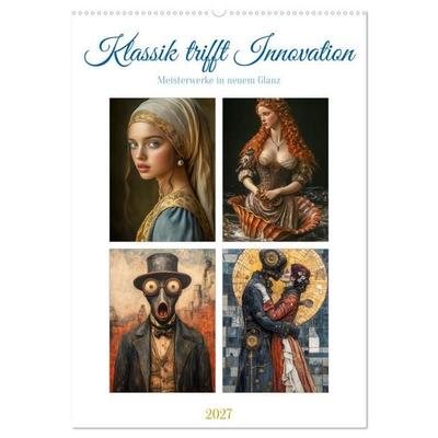 Klassik trifft Innovation (Wandkalender 2027 DIN A2 hoch), CALVENDO Monatskalender