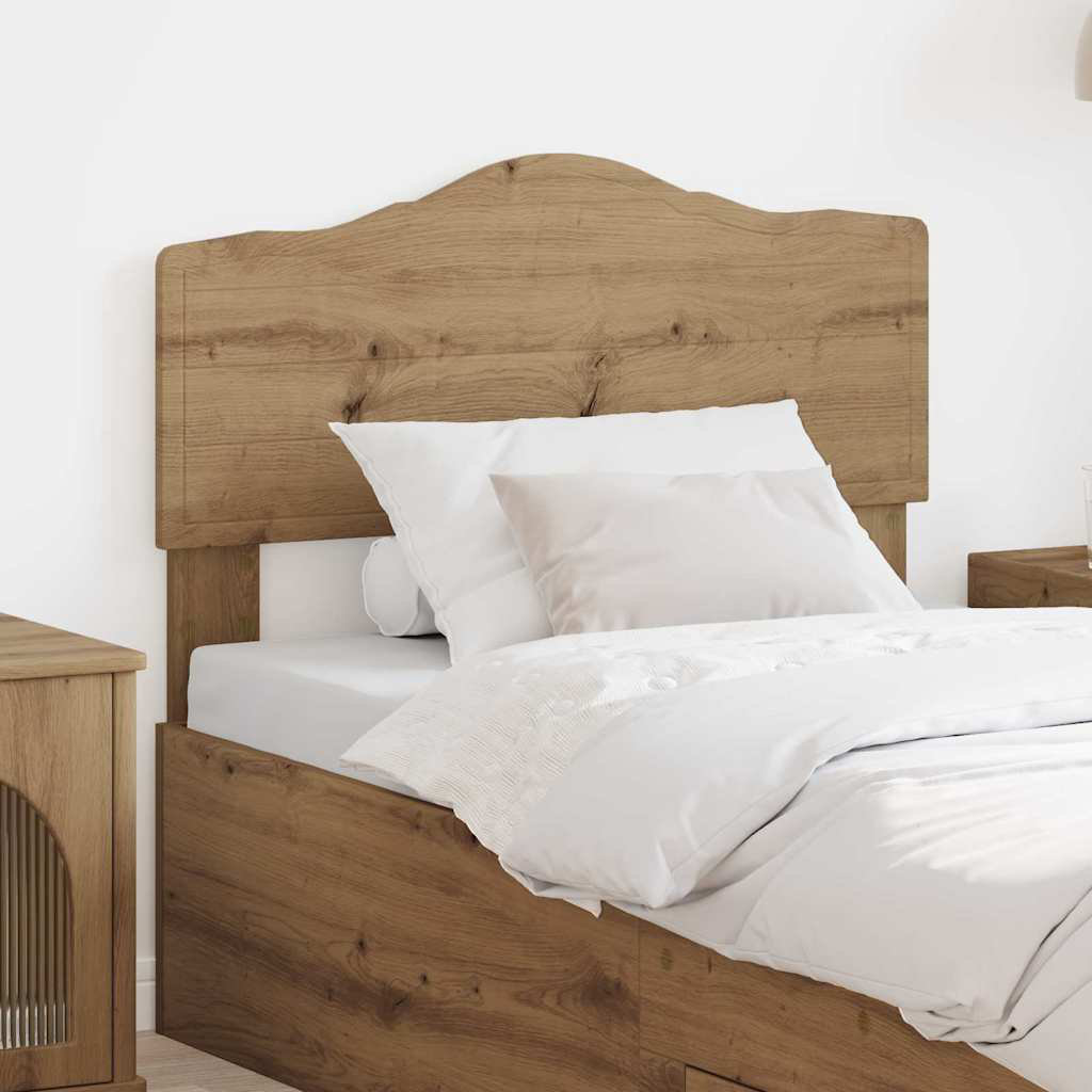 17 Stories Panel Headboard Artisan Oak UK Single - DE 90 x 190 cm