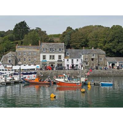 CALVENDO Puzzle Fischerboote im Hafen von Padstow | 1000 Teile Lege-Größe 64x48cm Foto-Puzzle für glückliche Stunden