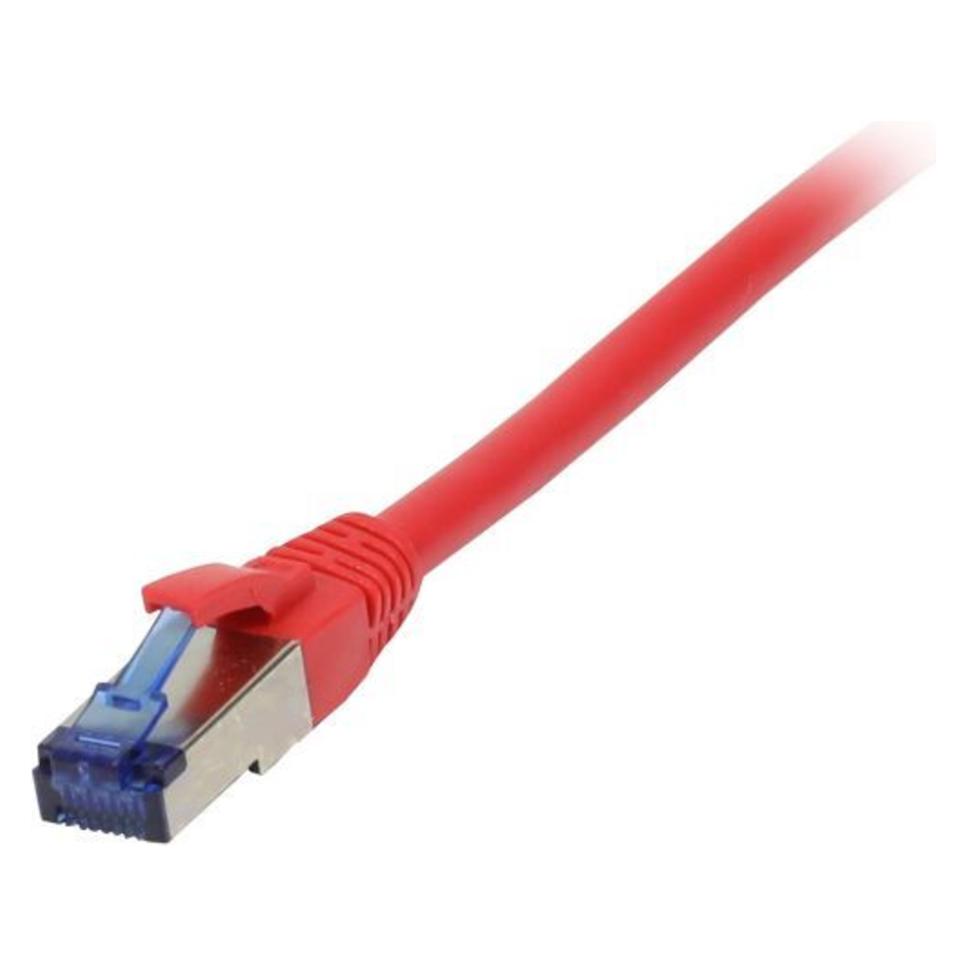 Synergy 21 Kabel Patch-RJ45 S-STP S/FTP 500Mhz 7.5m CAT6A*rot* TPE Superflex - Kabel - Digital/Daten (S/FTP, CAT6a, 7.50 m) (S216897)