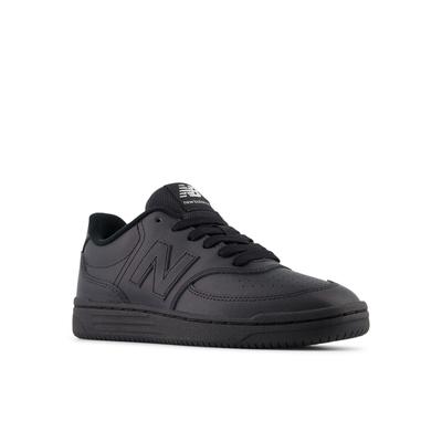Sneaker NEW BALANCE "BB80", Jungen, Gr. 36, schwarz, Synthetik, Schuhe Sneaker, für Kinder und Jugendliche entwickelt, mit Gummilaufsohle