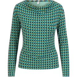 Blutsgeschwister, Damen, Funktionsshirt, Wishful Waterfall (L), Türkis