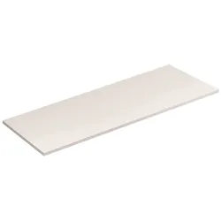 KLUDI-ICOS Deckplatte 140.8 x 50, 3 H1, 2 cm Mattweiß 50T14053