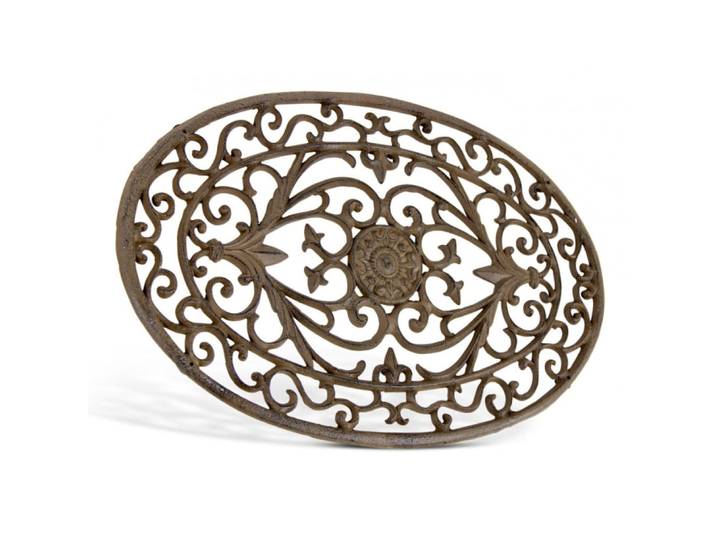 Paillasson lune fonte marron