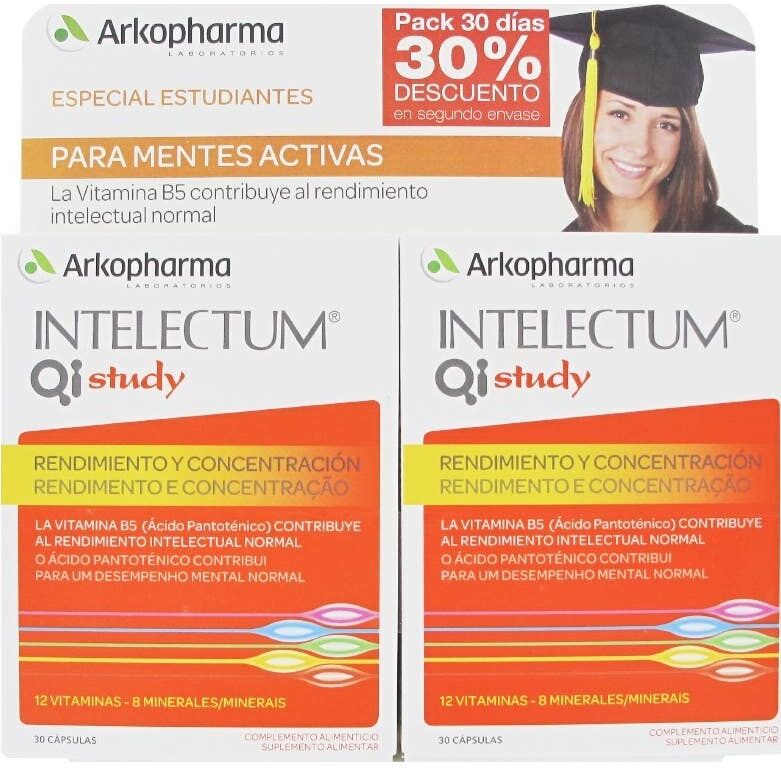 Arkopharma Intelectum Study 2 X30 caps