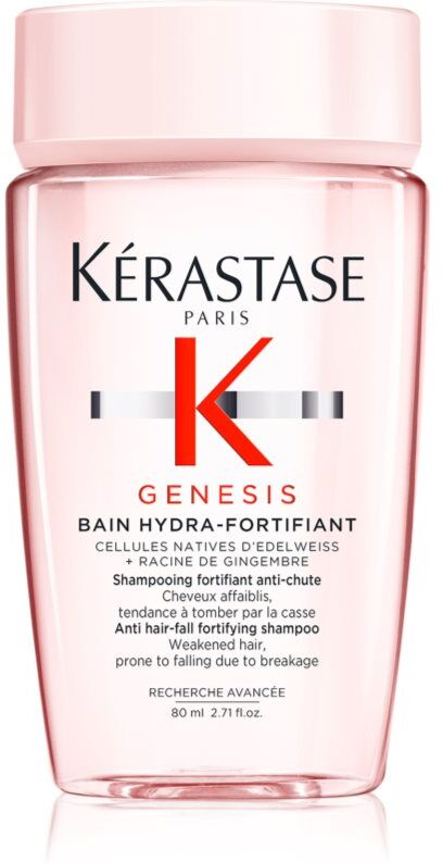Kérastase Genesis Bain Hydra-Fortifiant shampoing fortifiant pour les cheveux affaiblis ayant tendance à tomber 80 ml