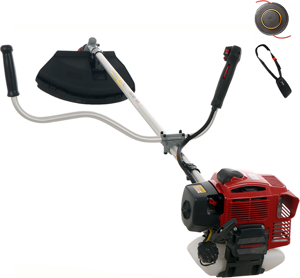 EuroMech TJ 53 EC - Decespugliatore a scoppio con manubrio - Motore Kawasaki