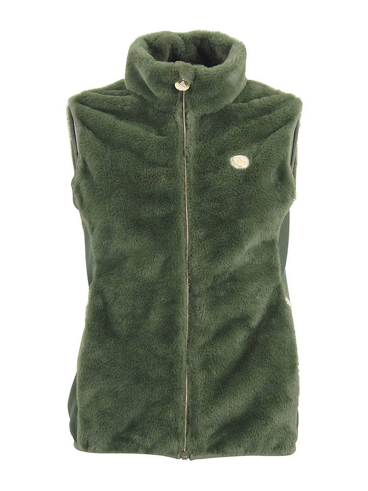 Peak Mountain Fleeceweste "Avril" in Khaki - L