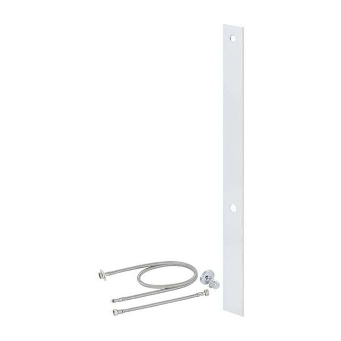 Geberit Umbauset 131102TA1 Aluminium gebürstet, für WC-Aufsätze, Monolith, 101 cm