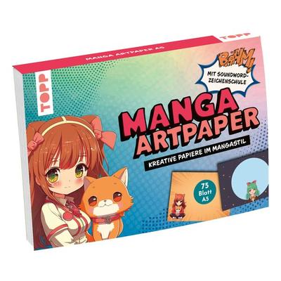 Manga Art Paper in DIN A5. Mit Soundword- Zeichenschule, Sonstige von Gecko Keck, Frechverlag GmbH