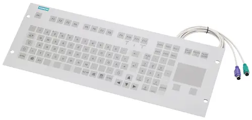 Siemens 6GF6710-3BE Tastatur Deutsch, QWERTZ Integriertes Touchpad
