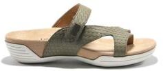 Women's Darline Thong Sandal by Hälsa in Green (Size 6 1/2 M)