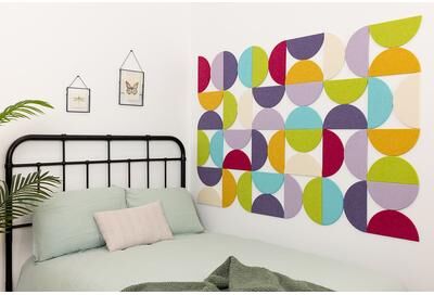 Felt Right Calypso Mirage   Sound Dampening Pinnable Tiles