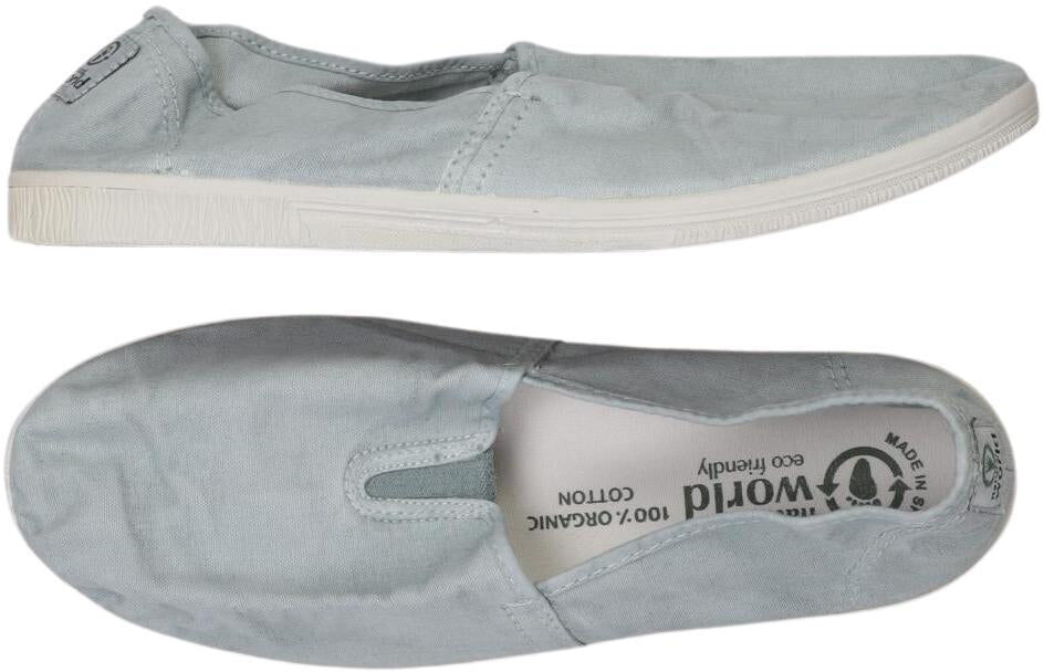 Natural World Damen Sneaker, Hellblau, Gr. EU 39, kein / Etikett - Second Hand