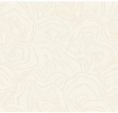 Ronald Redding Geodes White Wallpaper