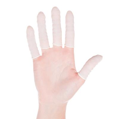 FRANZ MENSCH Fingerlinge Nitril puderfrei Weiss Länge 7 cm Gr. M 1000 Stück Nitrilfingerlinge