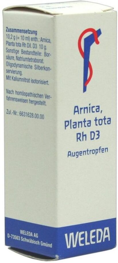 Weleda Arnica Planta Tota Rh D3 Augentropfen