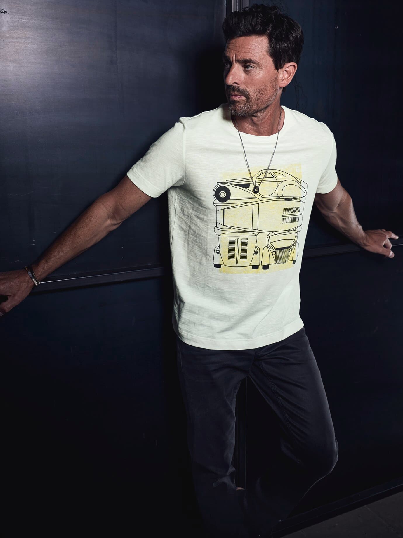 Mey & Edlich Phantom-T-Shirt Weiß 3XL