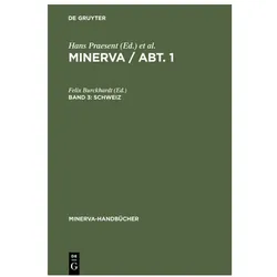 MINERVA / Abt. 1 / Schweiz, Fachbücher