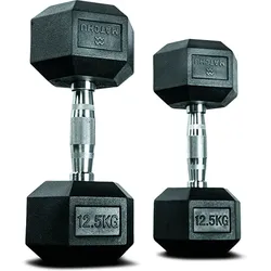 Matchu Sports Hexagon Hantel 12,5 kg