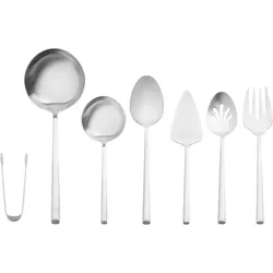 Karaca Tivoli 7-teiliges Servierset in Box, Silber