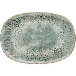 Servierplatte VOLCANO LIGHT (BHT 23x2,50x33 cm) - grau - BHT 23x2,50x33 cm
