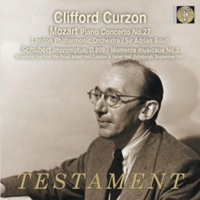 Piano Konzert 27 K 595/Impromptus D.899/+ - Curzon,Boult,London Philharmonic Orchestra, CD
